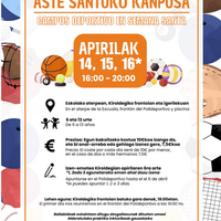 Izen-emotea. Aste Santuetako Kanpusa Igorren