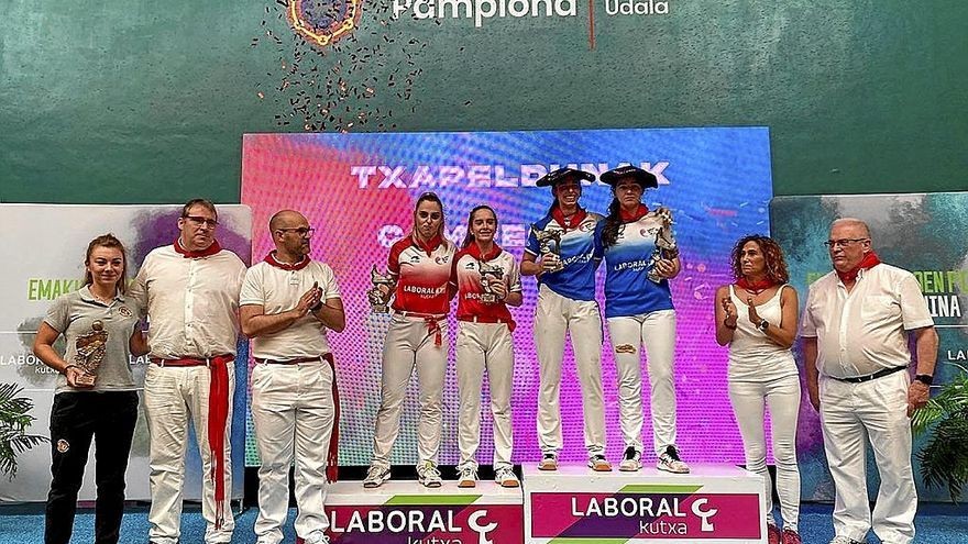 San Fermin torneoko txapeldunordea izan da Amaia Aldai