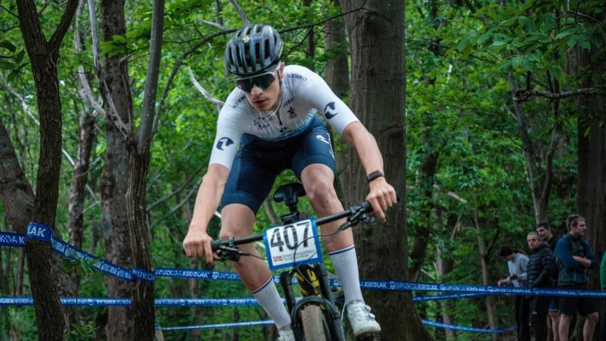 Jon Lopez txirrindularia Espainiako BTT XCO Txapelketan izan da