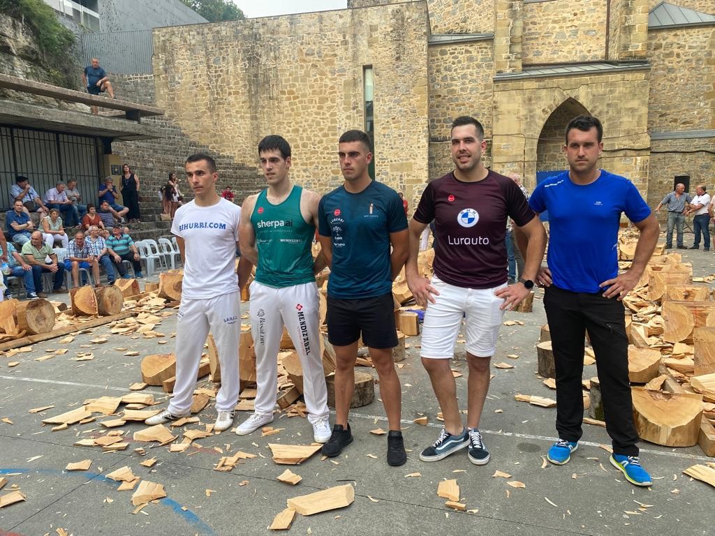 Aizkolarien Urrezko Kopa jokatzeko sailkatu da Aitzol Atutxa