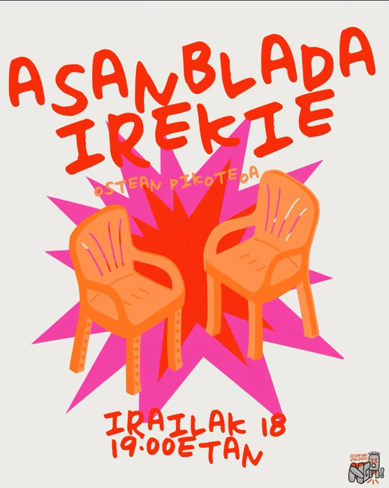Asanbla irekia Karabie Gaztetxean