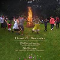 Kokomarroen Udako solstizioaren ospakizuna Artean