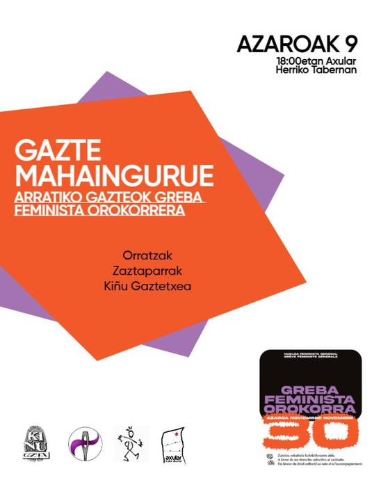 Gazte mahai-ingurua