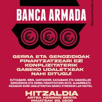 Gerrearen finantziazinoari buruzko berbaldia