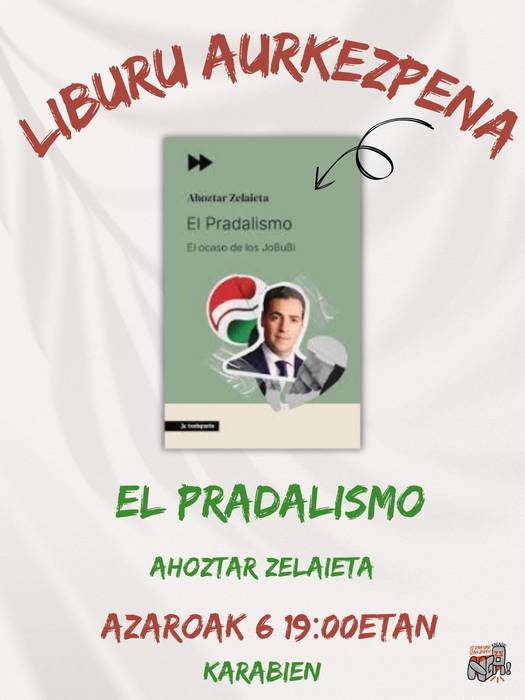 Liburu aurkezpena Karabie Gaztetxean