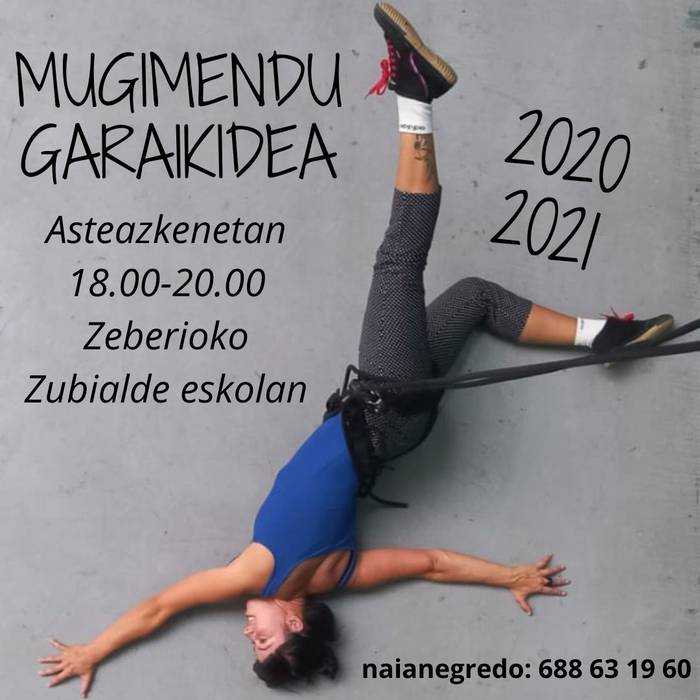 Bihar hasiko da Mugimendu Garaikidea ikastaroa