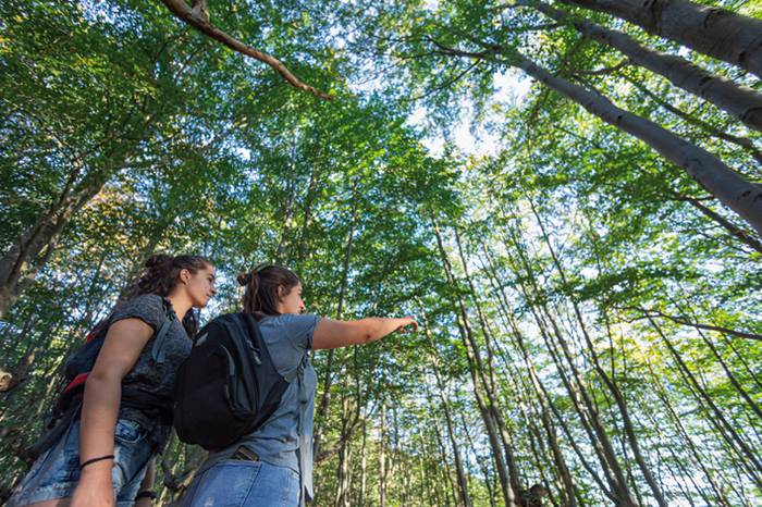 Gorbeia Jomuga Turistikoak Euskadiko bihotz berdea kanpainea abiatu dau
