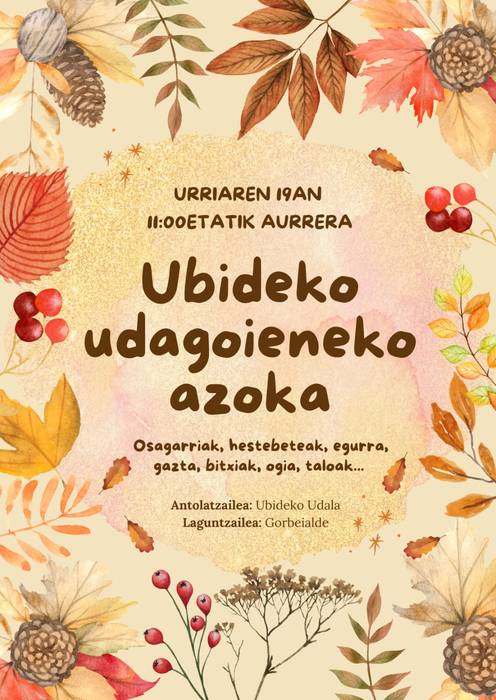 Ubideko Udagoieneko Azokea