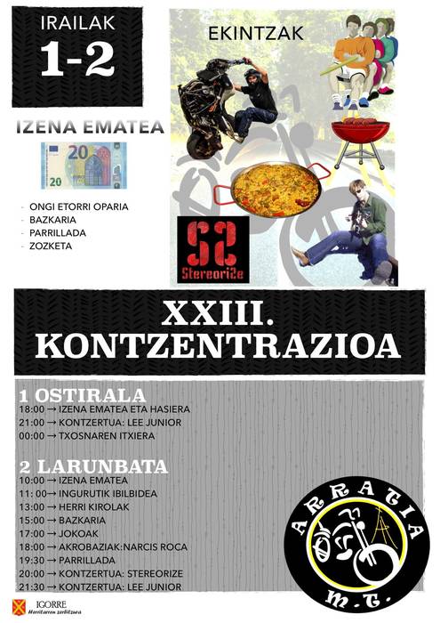 Arratiako Motor Taldearen konzentrazinoa
