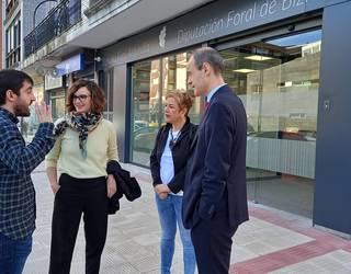 Bizkaiko Foru Aldundiagaz tramiteak modu presentzialean eta eskualdean bertan egin ahal izateko bulegoa zabaldu dabe Igorren