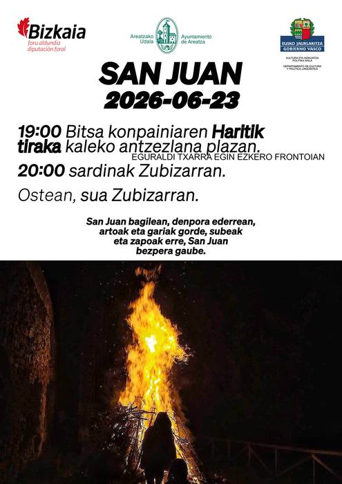 San Juan sua Areatzan