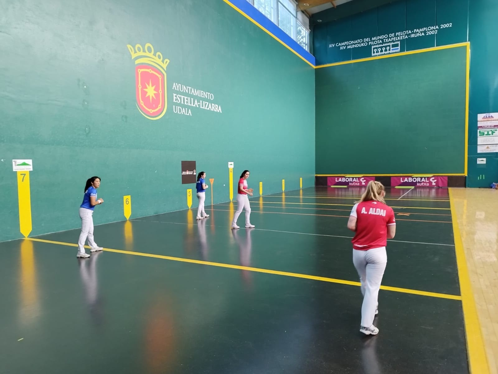 Nafarroako Foru Komunitatea torneoko finalera heldu da Amaia Aldai