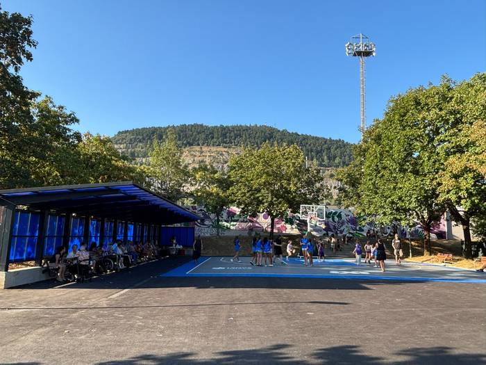 Lemoako Udalak atzo egin eban Saski Aterpeko inaugurazinoa