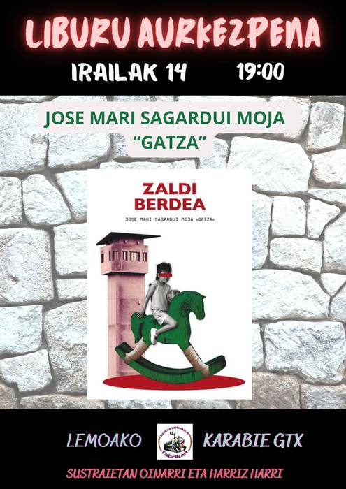 Liburu aurkezpena Lemoako Gaztetxean