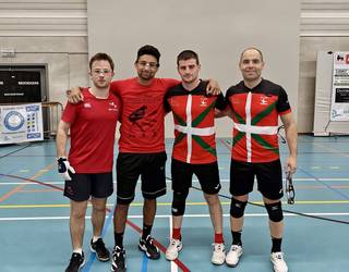 OneWall Flanders Open txapelketan izan dira Ziarrusta eta Beldarrain