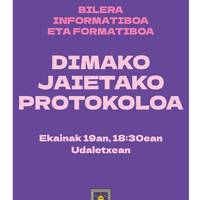 Jaietako protokoloaren gaineko batzarra