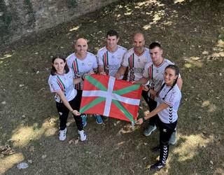Lau arratiar Munduko Wallball Txapelketan