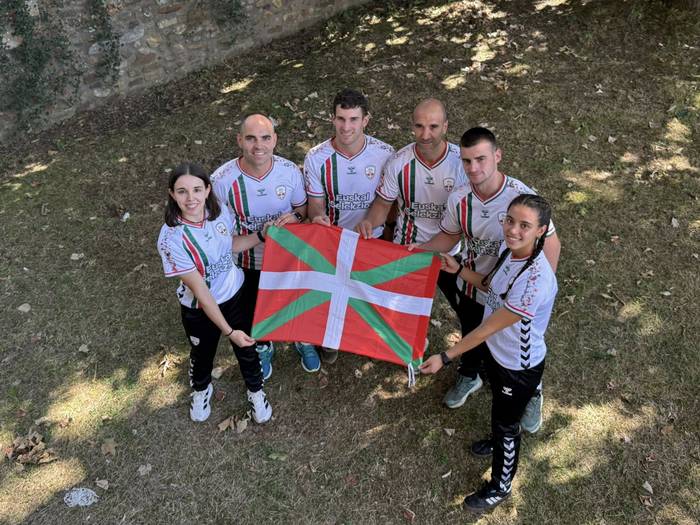 Lau arratiar Munduko Wallball Txapelketan