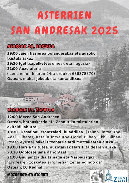 San Andres jaiak Asterrian