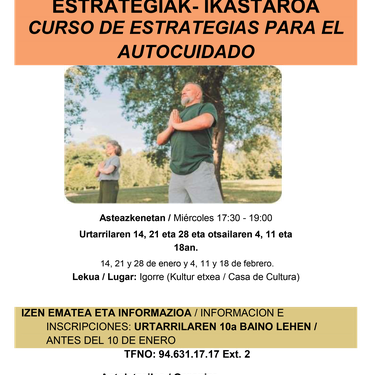 Ikastaroa. Izen-emotea