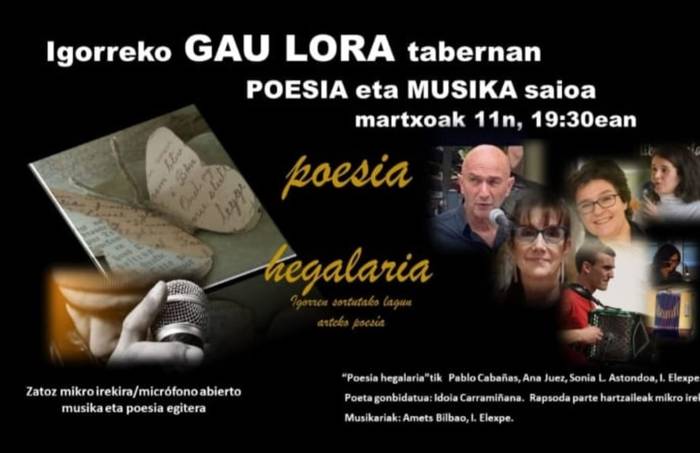 Poesia Hegalariaren saioa Igorren
