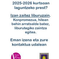 Dimako liburutegia boluntario bila