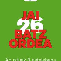 Jai Batzordearen batzarra Areatzan