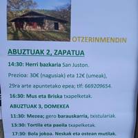 Otzerinmendiko jaiak Zeanurin