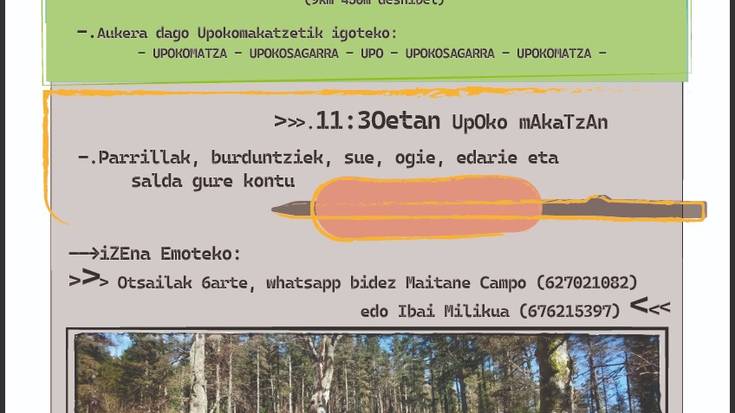 Izen-emotea. Kanporamartxo Areatzan