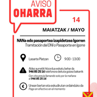 NAN-a eta pasaportea egitea