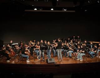 Arratia eta Tarragonako musika ikasleak alkarlanean