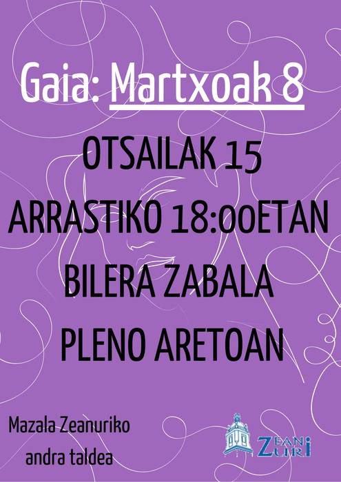 Martiaren 8aren gaineko batzarra