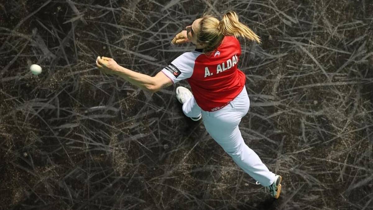 San Fermin torneoko bigarren partidua irabazi dau Amaia Aldaik