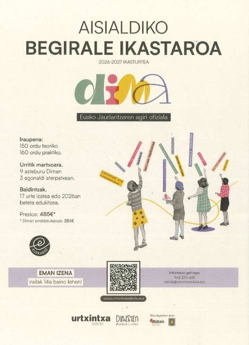 Aisialdiko begirale ikastarorako izen-emotea