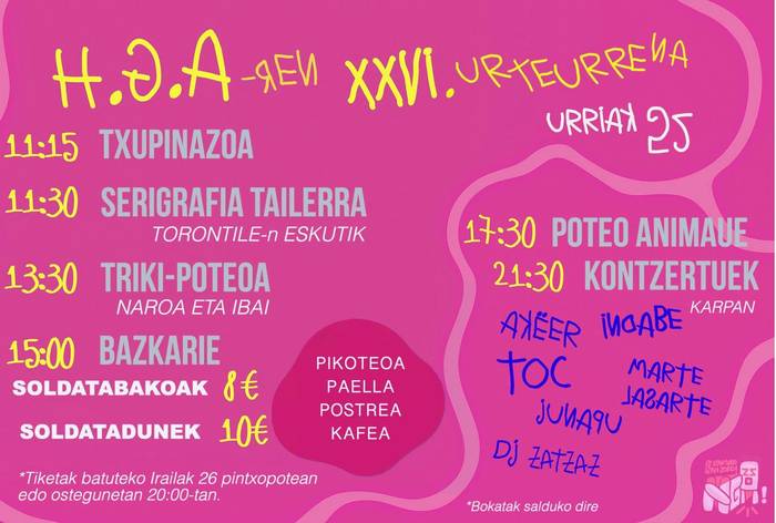 Lemoako Gaztetxearen urteurrena