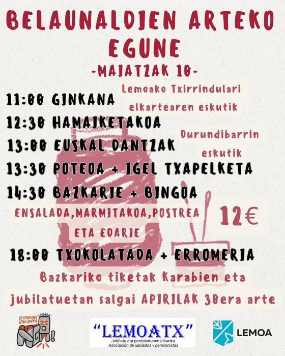 Memoria eta Kultura Astea Lemoan. Belaunaldien Arteko Eguna