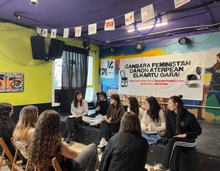 Ganbara Feministaren aurkezpena egingo dabe Areatzan