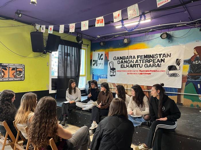 Ganbara Feministaren aurkezpena egingo dabe Areatzan