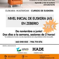 Euskera ikastaroa Zeberion