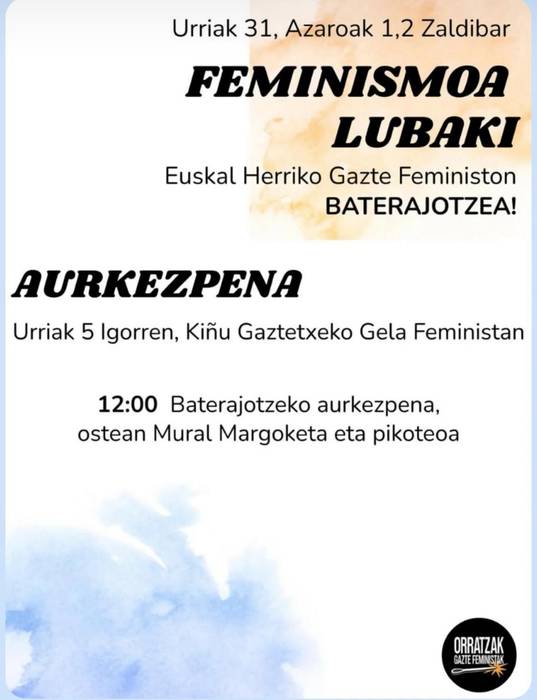 Baterajotzearen aurkezpena Kiñu Gaztetxean