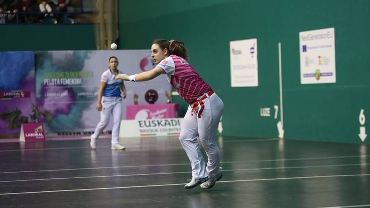 Amaia Aldaik Plazandreak Txapelketako binakako finala jokatuko dau