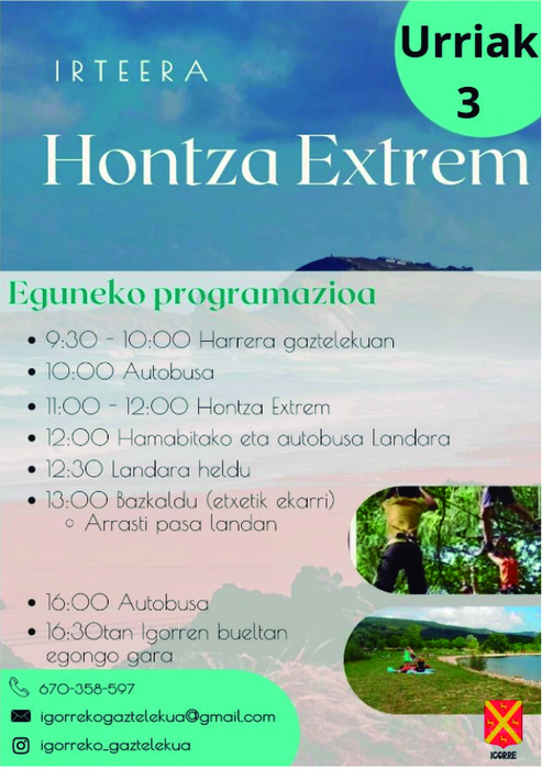 Igorreko Gaztelekutik urtekerea
