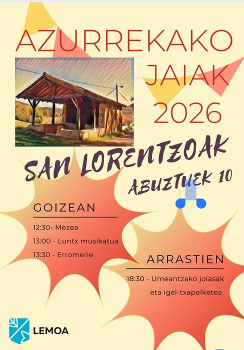 Azurrekako jaiak