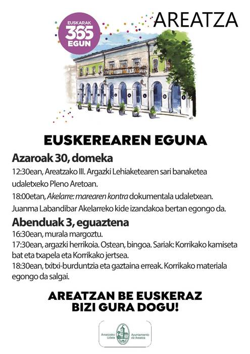 Abenduaren 3a. Areatza