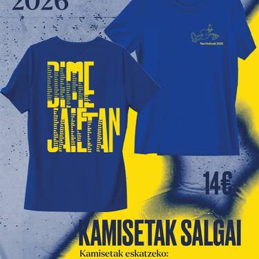 Dimako jaietako kamisetak salgai