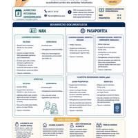 NAN eta Pasaportea barriztu edo egiteko zitak