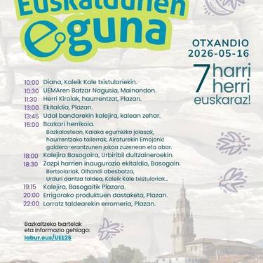 UEMA Eguna Otxandion. Izen-emotea