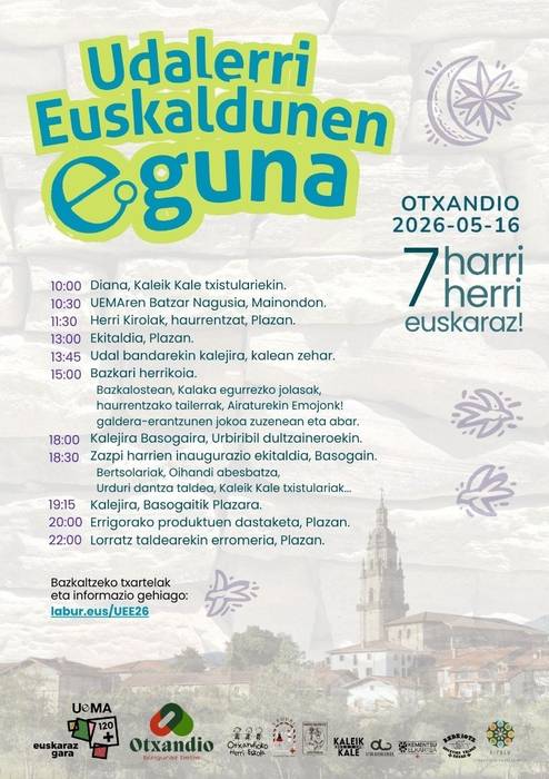 UEMA Eguna Otxandion. Izen-emotea