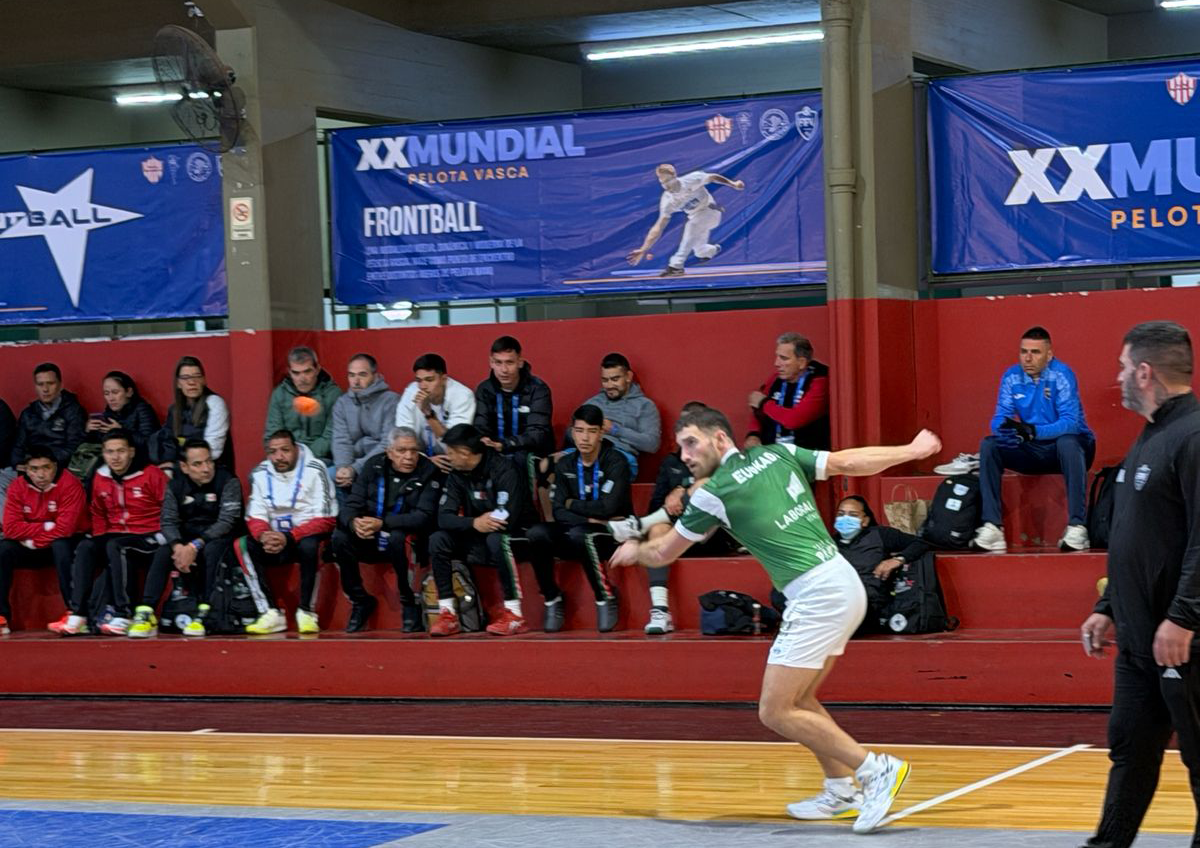 Mikel Aurrekoetxea mundialeko finalerdietan