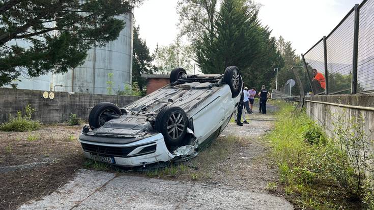 Zauritu bako auto istripu ikusgarria Lemoan